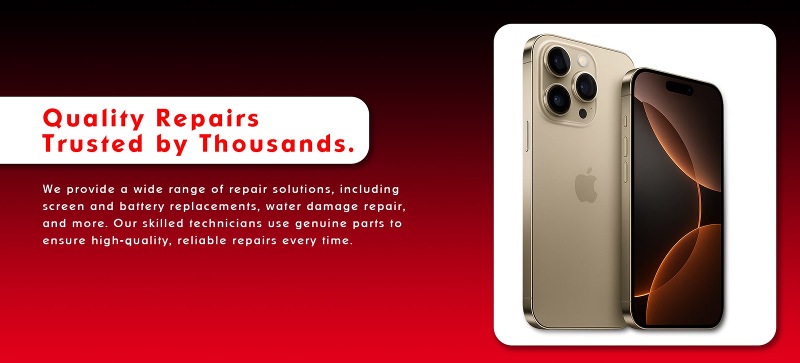 Web Covers Quality Reapir